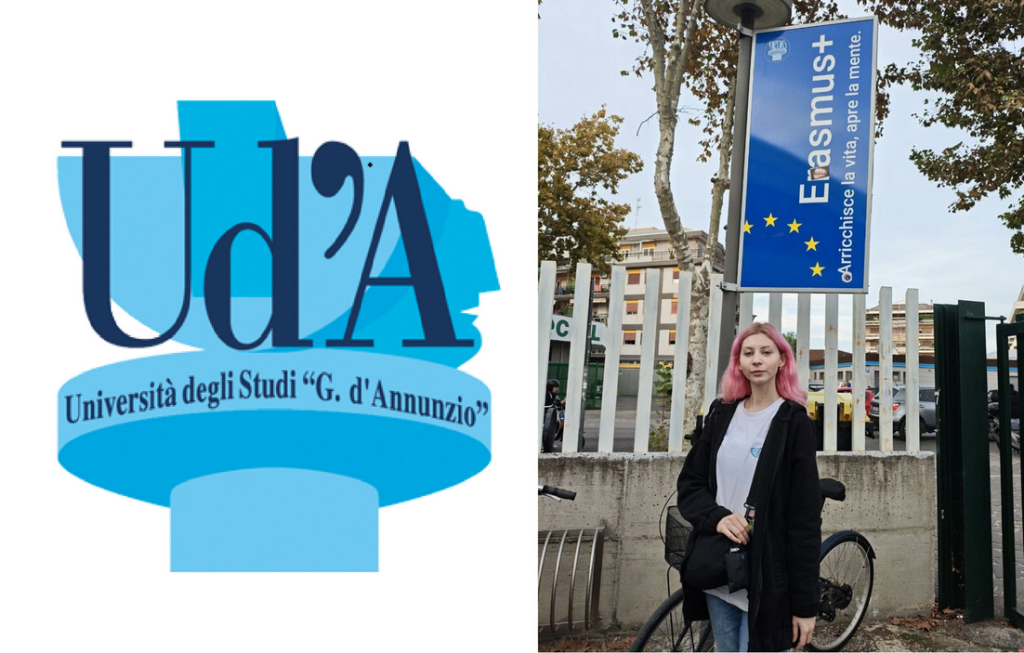 навчання за програмою міжнародної академічної мобільності Еразмус+ в Університеті «Г. Д’Аннунціо» К’єті–Пескара